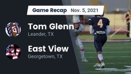 Recap: Tom Glenn  vs. East View  2021