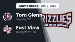 Recap: Tom Glenn  vs. East View  2022