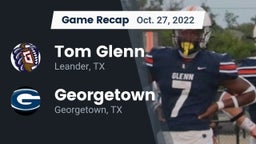 Recap: Tom Glenn  vs. Georgetown  2022