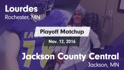Matchup: Lourdes  vs. Jackson County Central  2016