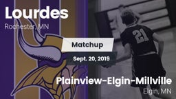 Matchup: Lourdes  vs. Plainview-Elgin-Millville  2019