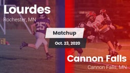 Matchup: Lourdes  vs. Cannon Falls  2020