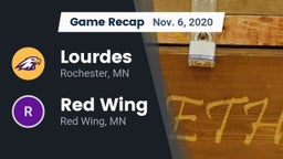 Recap: Lourdes  vs. Red Wing  2020