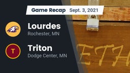 Recap: Lourdes  vs. Triton  2021