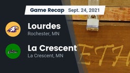 Recap: Lourdes  vs. La Crescent  2021