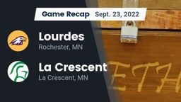 Recap: Lourdes  vs. La Crescent  2022