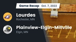 Recap: Lourdes  vs. Plainview-Elgin-Millville  2022