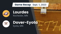 Recap: Lourdes  vs. Dover-Eyota  2023