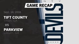 Recap: Tift County  vs. Parkview  2016
