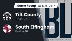 Recap: Tift County  vs. South Effingham  2017
