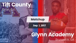 Matchup: Tift County High vs. Glynn Academy  2017