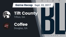 Recap: Tift County  vs. Coffee  2017