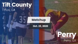 Matchup: Tift County High vs. Perry  2020