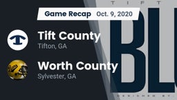 Recap: Tift County  vs. Worth County  2020
