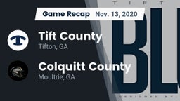 Recap: Tift County  vs. Colquitt County  2020