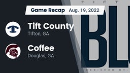 Recap: Tift County  vs. Coffee  2022
