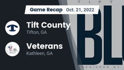 Recap: Tift County  vs. Veterans  2022