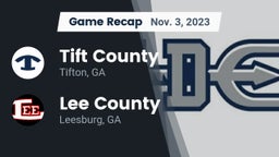 Recap: Tift County  vs. Lee County  2023