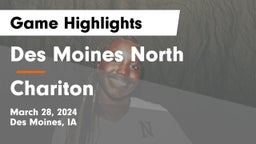 Des Moines North  vs Chariton  Game Highlights - March 28, 2024