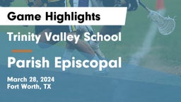 Trinity Valley School vs Parish Episcopal  Game Highlights - March 28, 2024