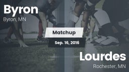 Matchup: Byron  vs. Lourdes  2016