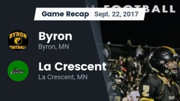 Recap: Byron  vs. La Crescent  2017