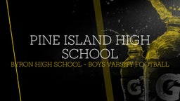 Byron football highlights Pine Island High School