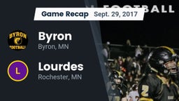 Recap: Byron  vs. Lourdes  2017