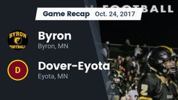 Recap: Byron  vs. Dover-Eyota  2017