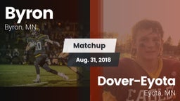 Matchup: Byron  vs. Dover-Eyota  2018