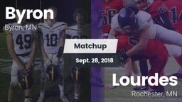 Matchup: Byron  vs. Lourdes  2018