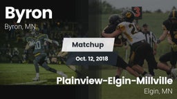 Matchup: Byron  vs. Plainview-Elgin-Millville  2018