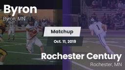 Matchup: Byron  vs. Rochester Century  2019
