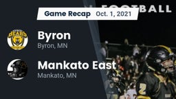 Recap: Byron  vs. Mankato East  2021