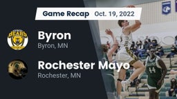 Recap: Byron  vs. Rochester Mayo  2022