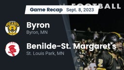 Recap: Byron  vs. Benilde-St. Margaret's  2023