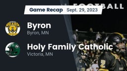 Recap: Byron  vs. Holy Family Catholic  2023