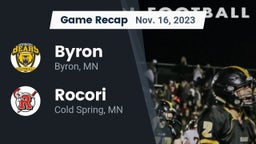 Recap: Byron  vs. Rocori  2023