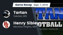 Recap: Tartan  vs. Henry Sibley  2018