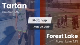 Matchup: Tartan  vs. Forest Lake  2019