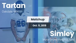 Matchup: Tartan  vs. Simley  2019