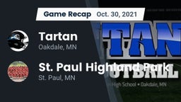 Recap: Tartan  vs. St. Paul Highland Park  2021