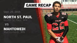 Recap: North St. Paul  vs. Mahtomedi  2015