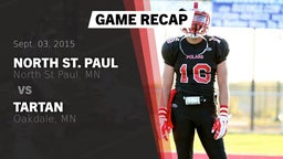 Recap: North St. Paul  vs. Tartan  2015