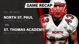 Recap: North St. Paul  vs. St. Thomas Academy   2015