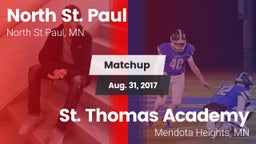 Matchup: North St Paul vs. St. Thomas Academy   2017
