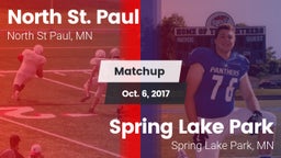 Matchup: North St Paul vs. Spring Lake Park  2017