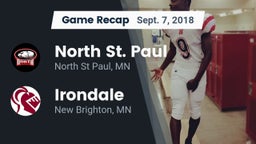 Recap: North St. Paul  vs. Irondale  2018