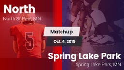 Matchup: North St Paul vs. Spring Lake Park  2019