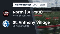 Recap: North (St. Paul)  vs. St. Anthony Village  2021